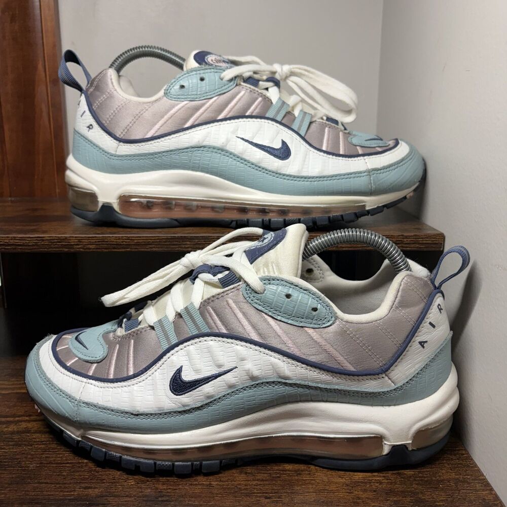 Nike Air Max 98 Premium Ocean Blue CK0832-500 Womens 8.5